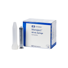 60cc Disposable Syringe, Luer Lock, 20 Count